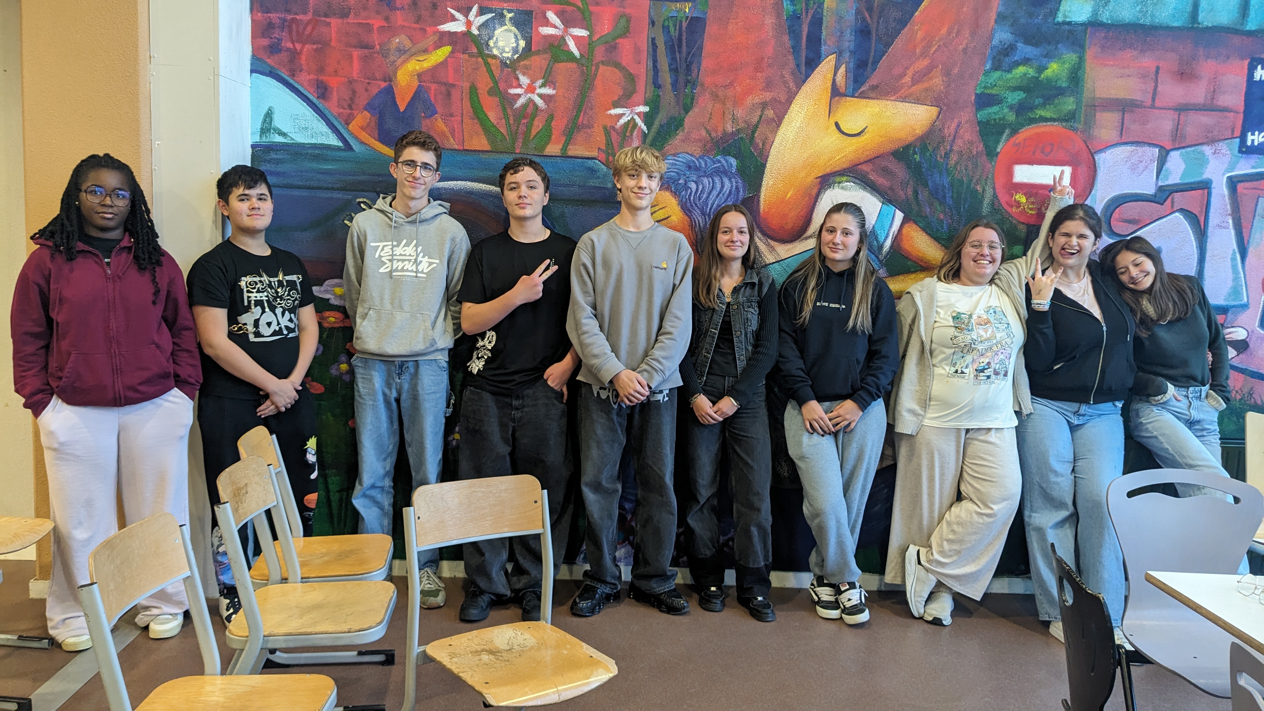 La nouvelle equipe du CVL.